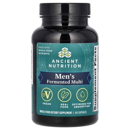 Ancient Nutrition, Men's Fermented Multi, 60 Capsules