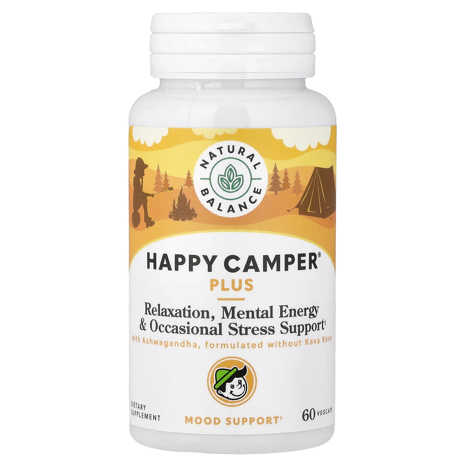 Natural Balance, Happy Camper® Plus, 60 VegCaps
