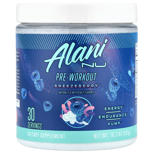 Alani Nu, Pre-Workout, BreezeBerry™, 10.2 oz (291 g)