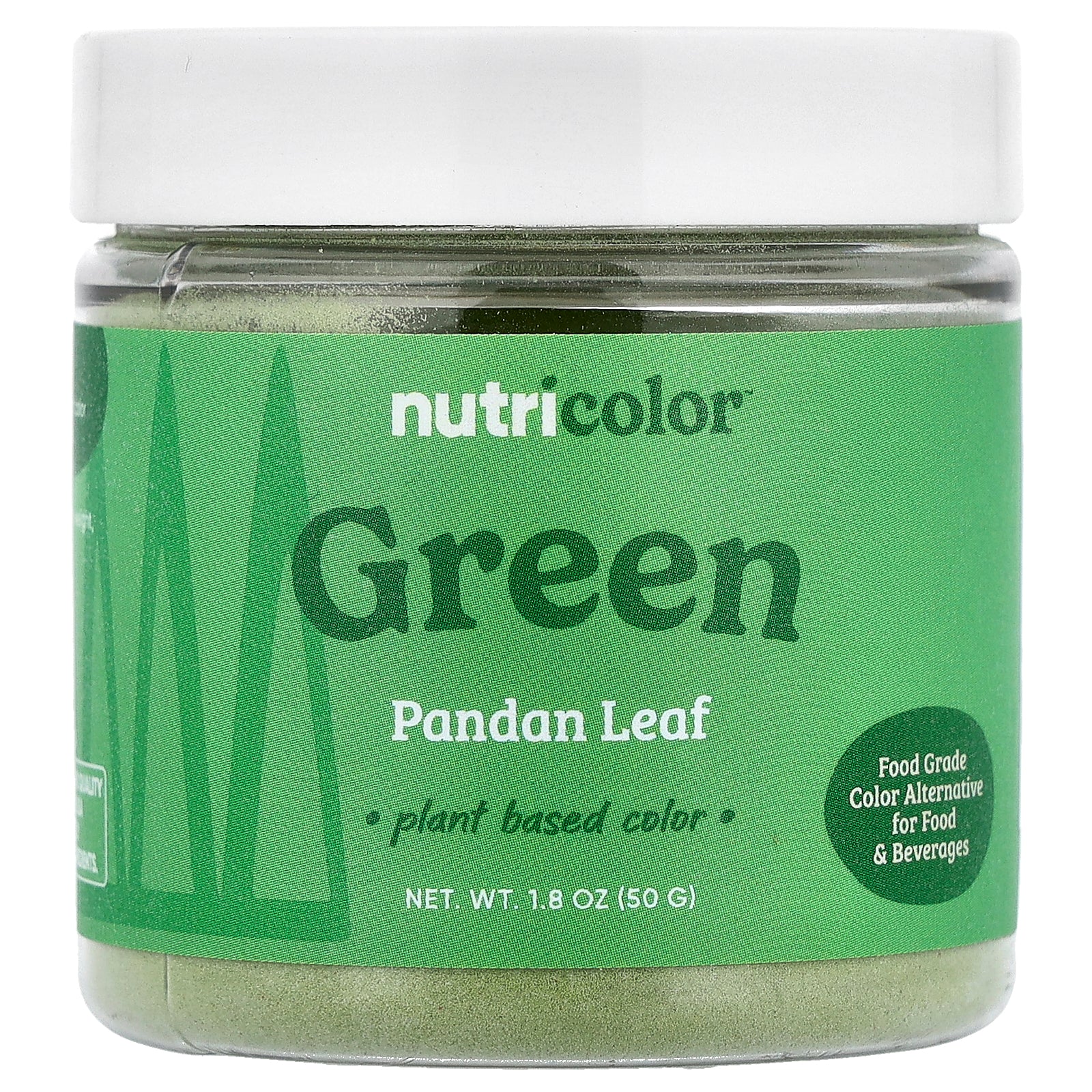 Nutricost, Nutricolor™, Green Pandan Leaf, 1.8 oz (50 g)