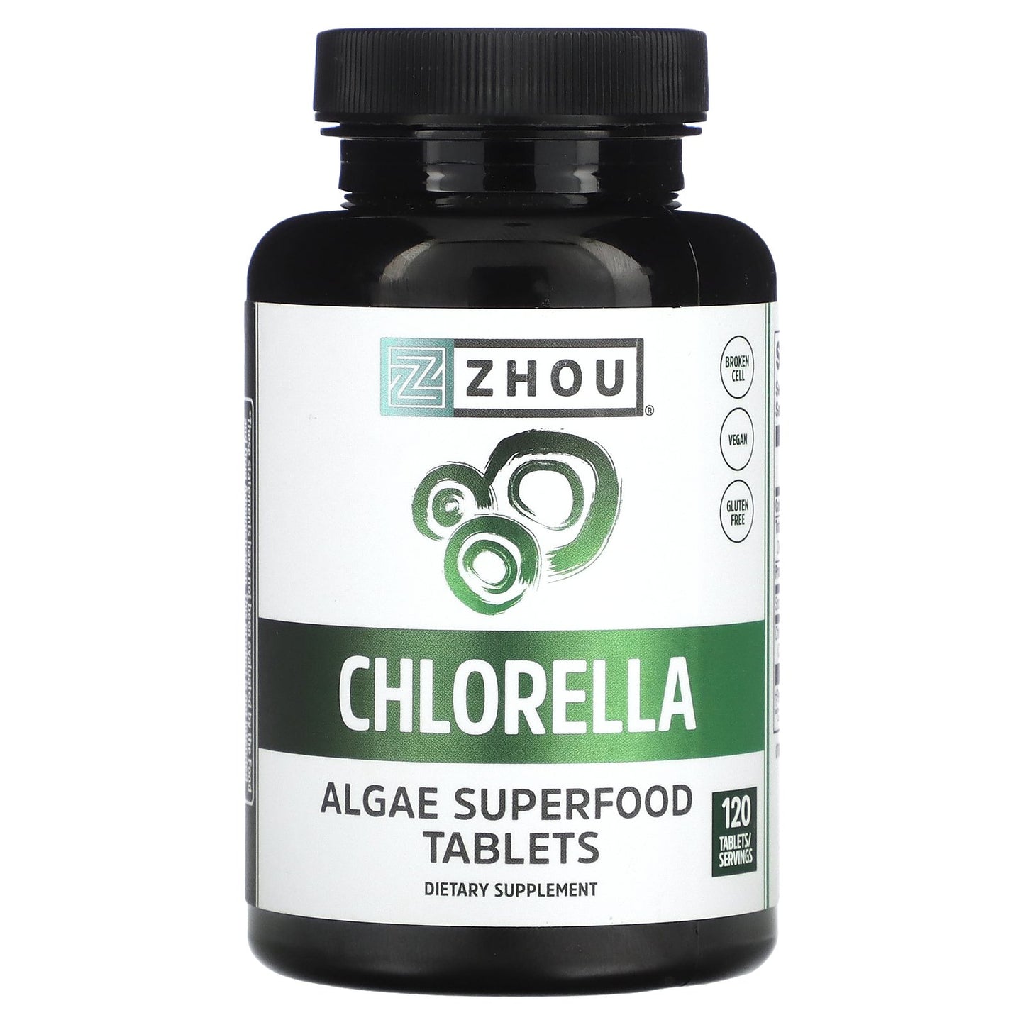 Zhou Nutrition, Chlorella, 120 Tablets