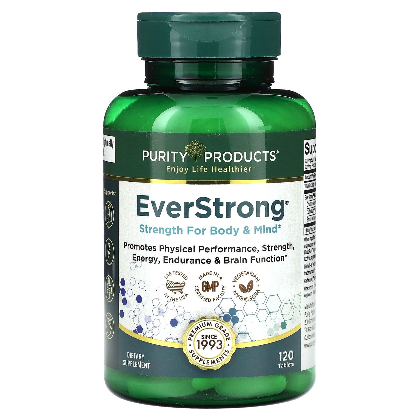 Purity Products, EverStrong, 120 Tablets