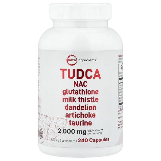 Micro Ingredients, TUDCA, 240 Capsules