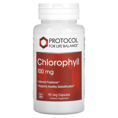 Protocol for Life Balance, Chlorophyll, 100 mg, 90 Veg Capsules