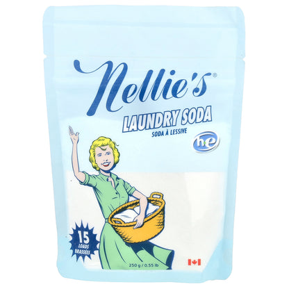 Nellie's, Laundry Soda, 0.55 lb (250 g)