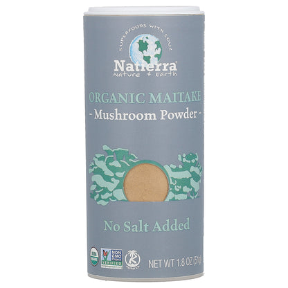 Natierra, Organic Maitake Mushroom Powder Shaker, 1.8 oz (51 g)