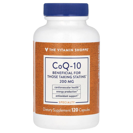 The Vitamin Shoppe, CoQ-10, 200 mg, 120 Capsules