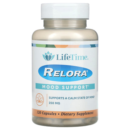 LifeTime Vitamins, Relora, Mood Support, 250 mg, 120 Capsules