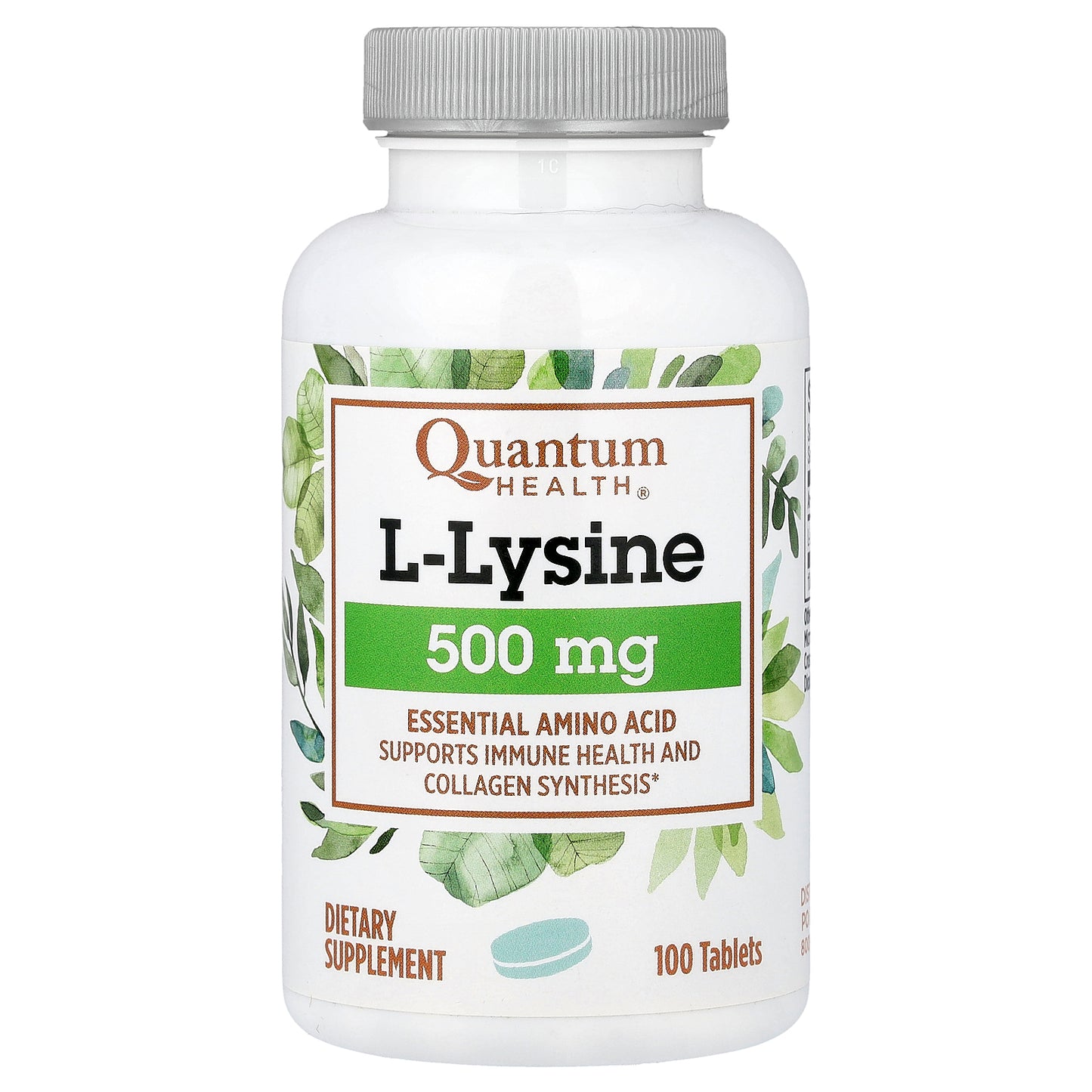 Quantum Health, L-Lysine, 500 mg, 100 Tablets