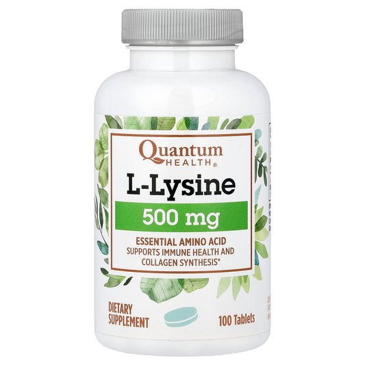 Quantum Health, L-Lysine, 500 mg, 100 Tablets