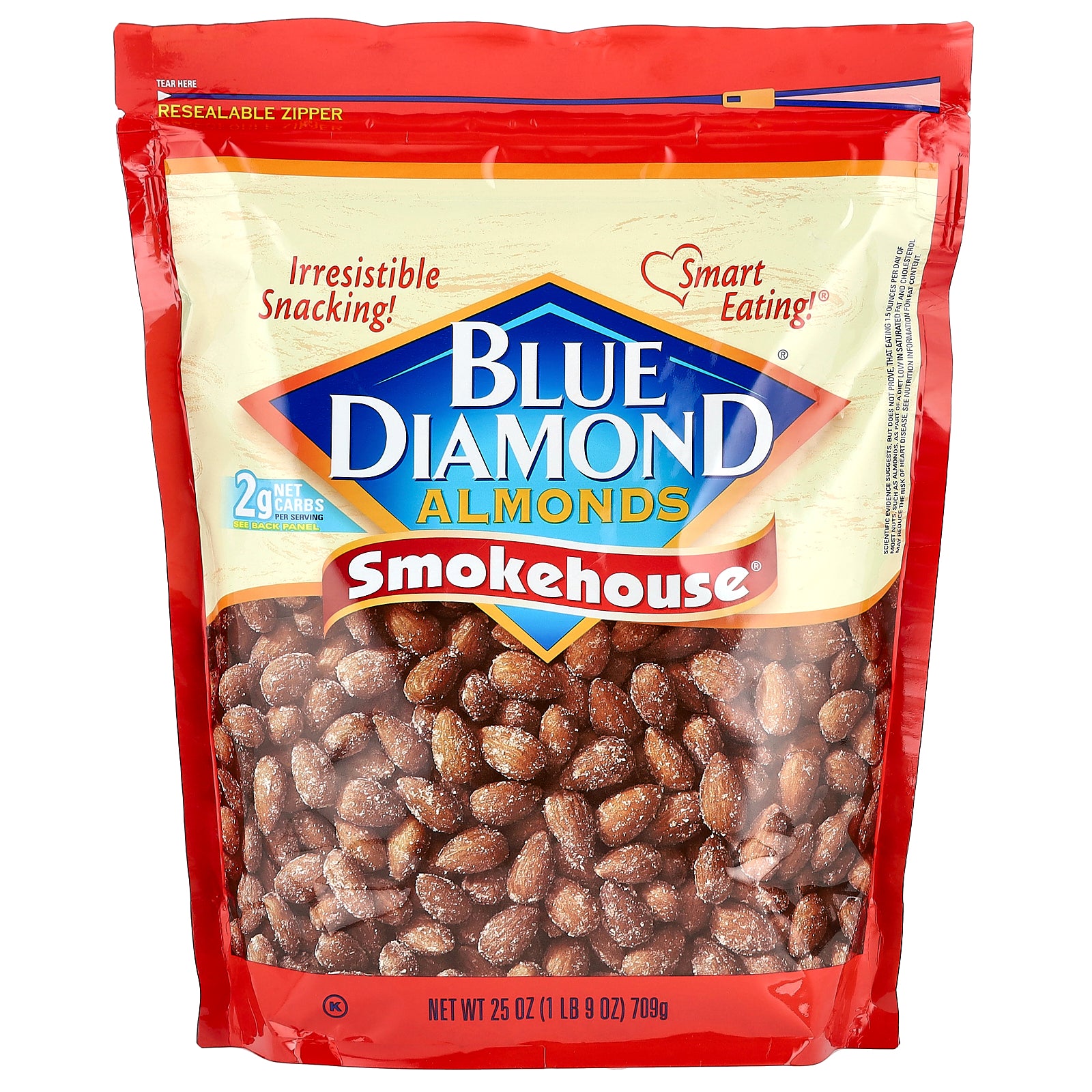 Blue Diamond, Almonds, Smokehouse®, 25 oz (709 g)