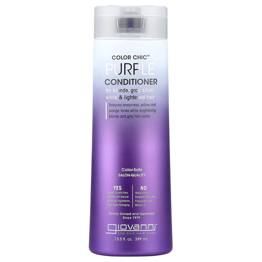Giovanni, Color Chic™, Purple Conditioner , 13.5 fl oz (399 ml)