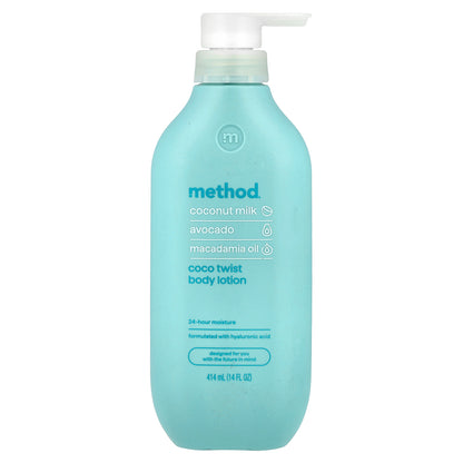 Method, Body Lotion, Coconut Twist, 14 fl oz (414 ml)