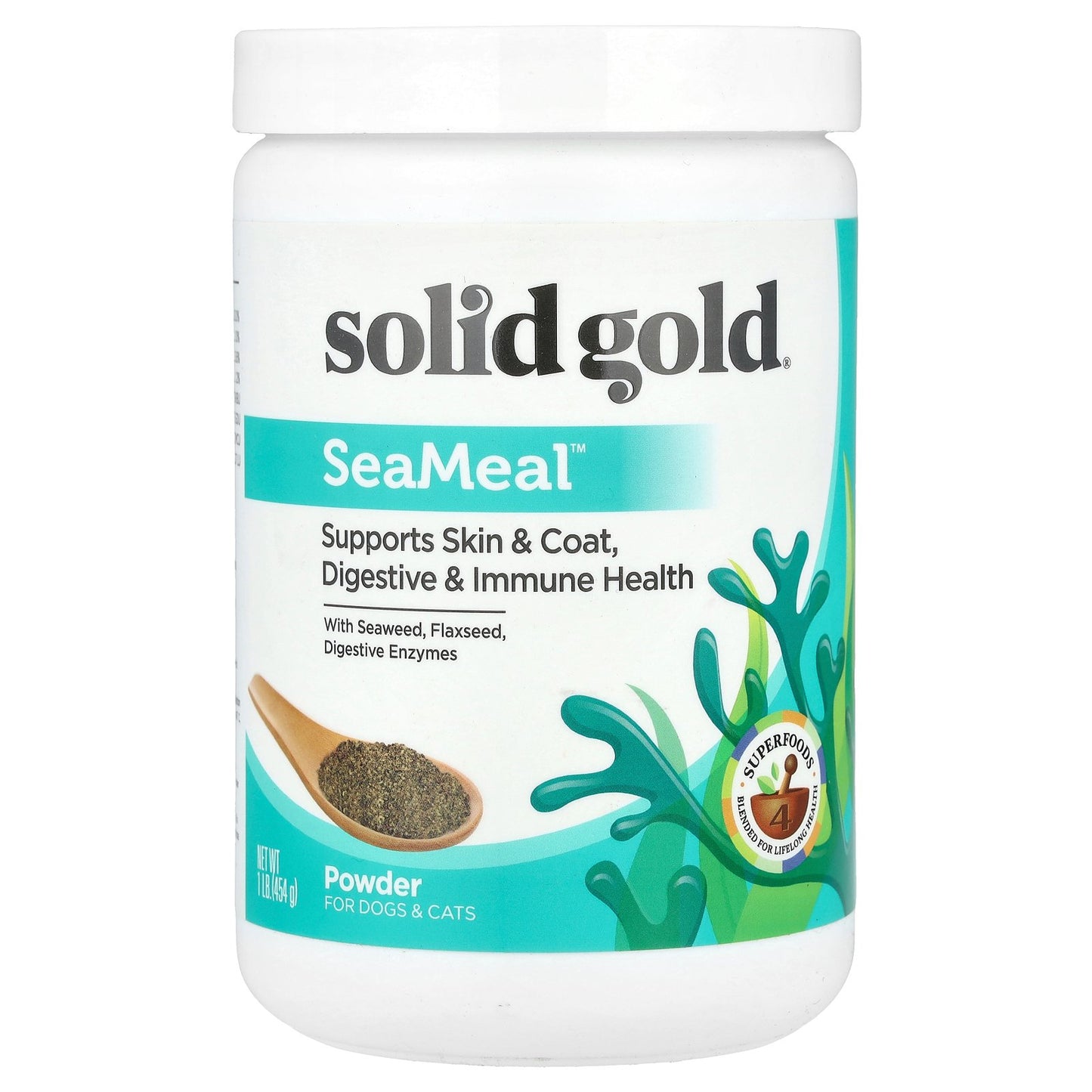 Solid Gold, SeaMeal™, For Dogs & Cats, 1 lb (454 g)