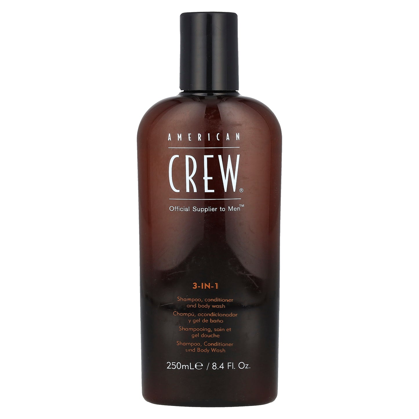 American Crew, 3-In-1 Shampoo, Conditioner and Body Wash, 8.4 fl oz (250 ml)