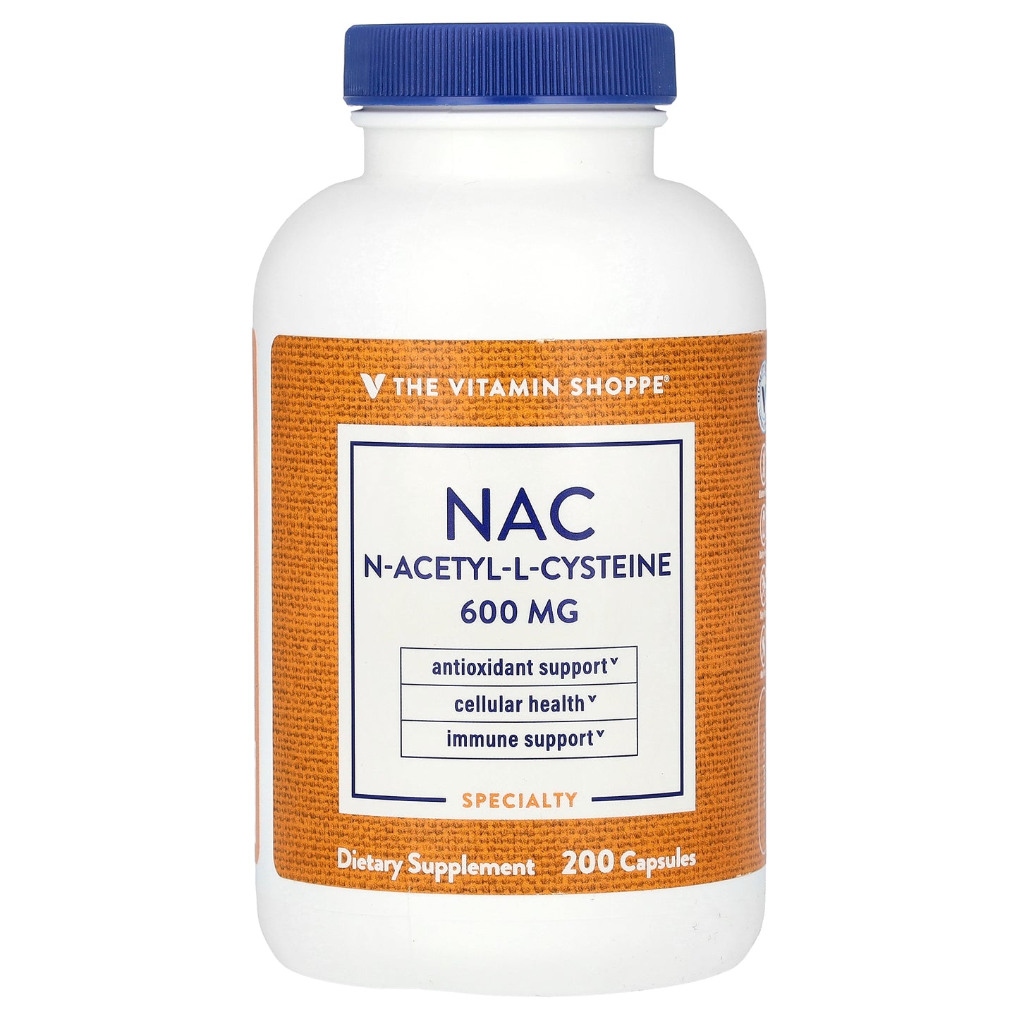 The Vitamin Shoppe, NAC, 600 mg, 200 Capsules