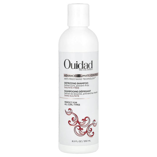 Ouidad, Advanced Climate Control®, Defrizzing Shampoo, All Curl Types, 8.5 fl oz (250 ml)