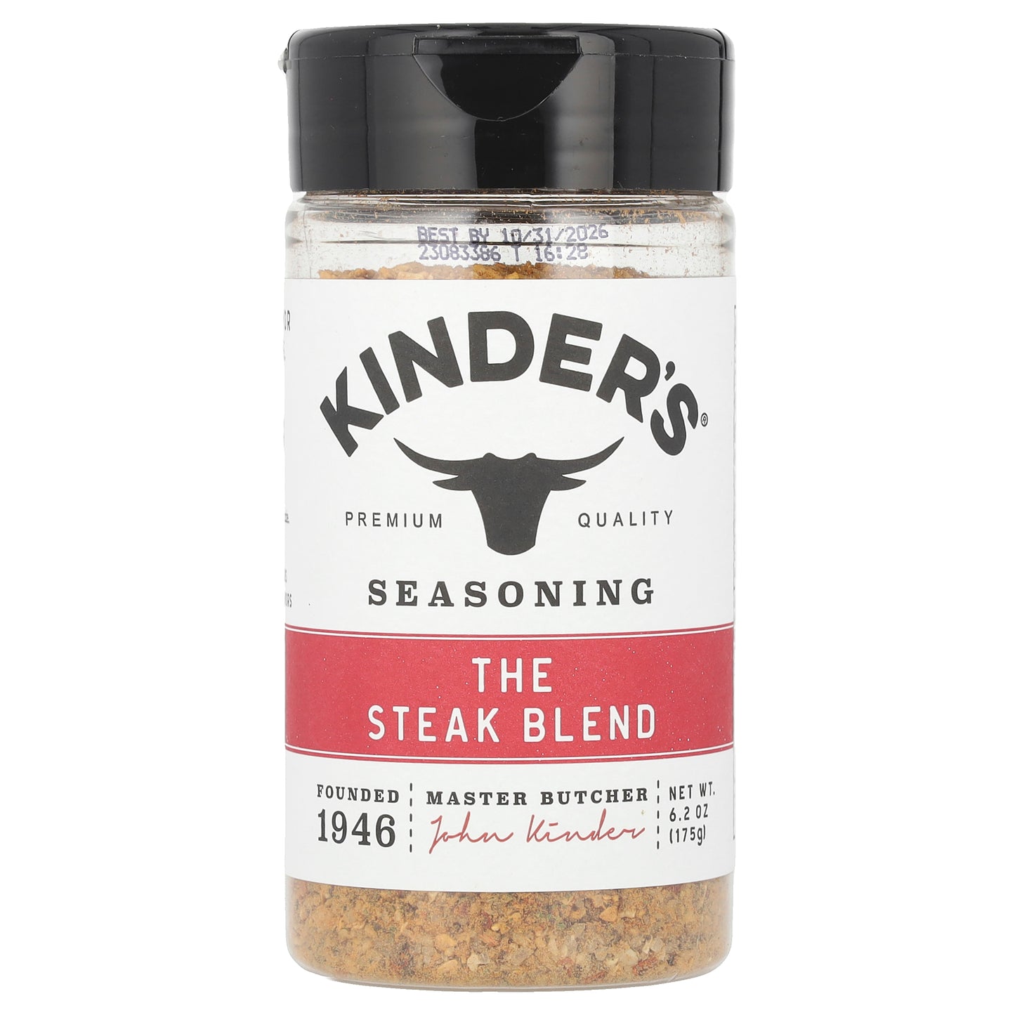 KINDER'S, Seasoning, The Steak Blend, 6.2 oz (175 g)