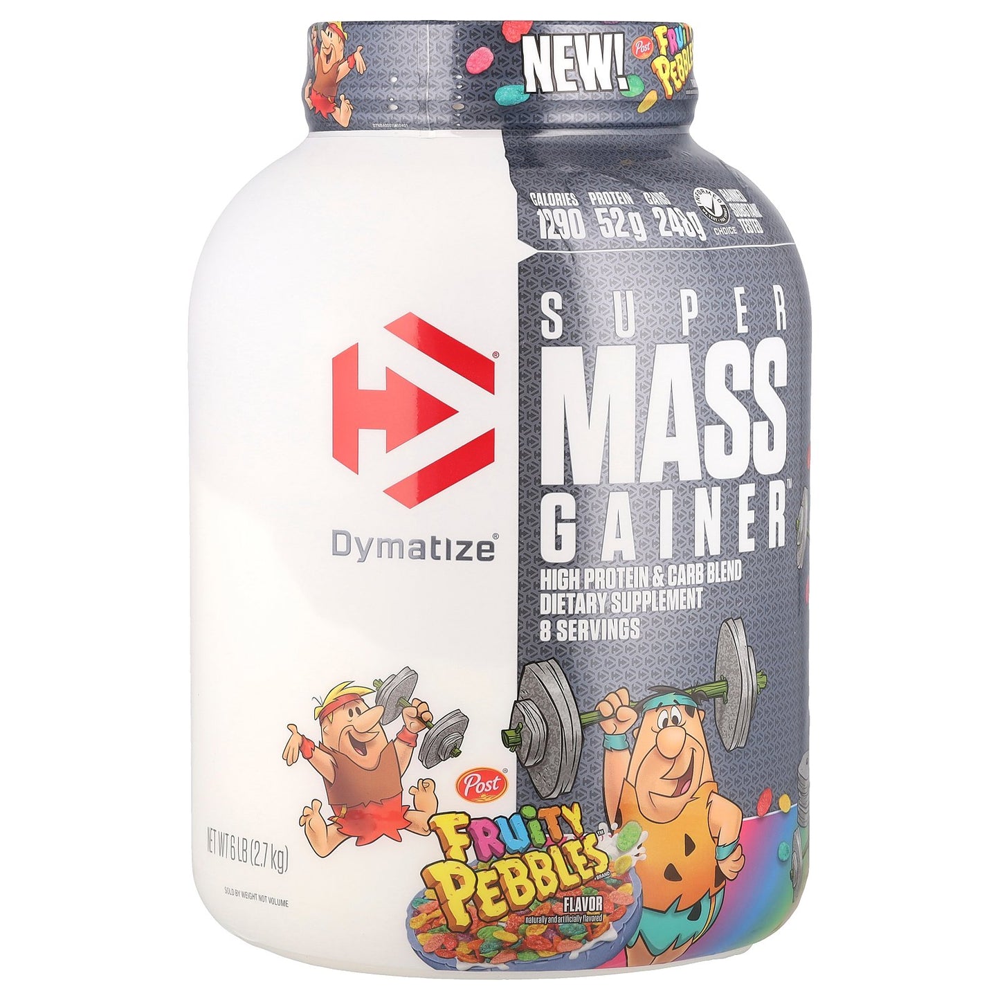 Dymatize, Super Mass Gainer™, Fruity Pebbles, 6 lbs (2.7 kg)
