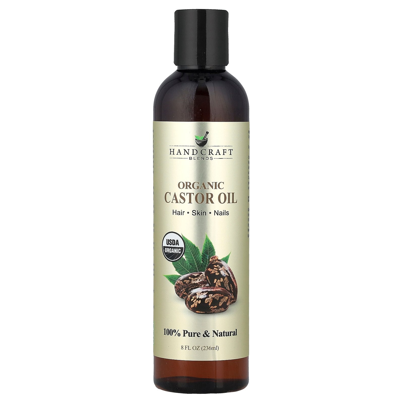 Handcraft Blends, Organic Castor Oil, 8 fl oz (236 ml)