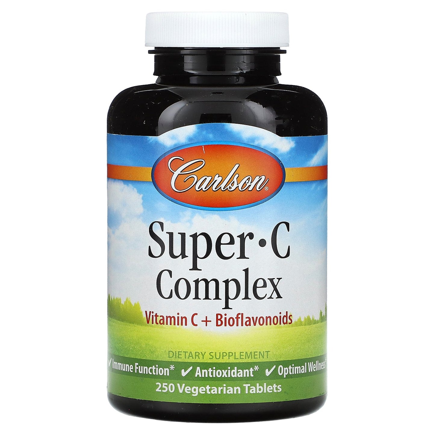 Carlson, Super C Complex, 250 Vegetarian Tablets