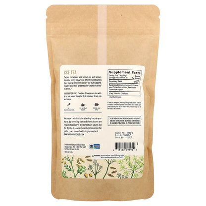 Banyan Botanicals, CCF Tea, Caffeine Free, 0.5 lb (227 g)