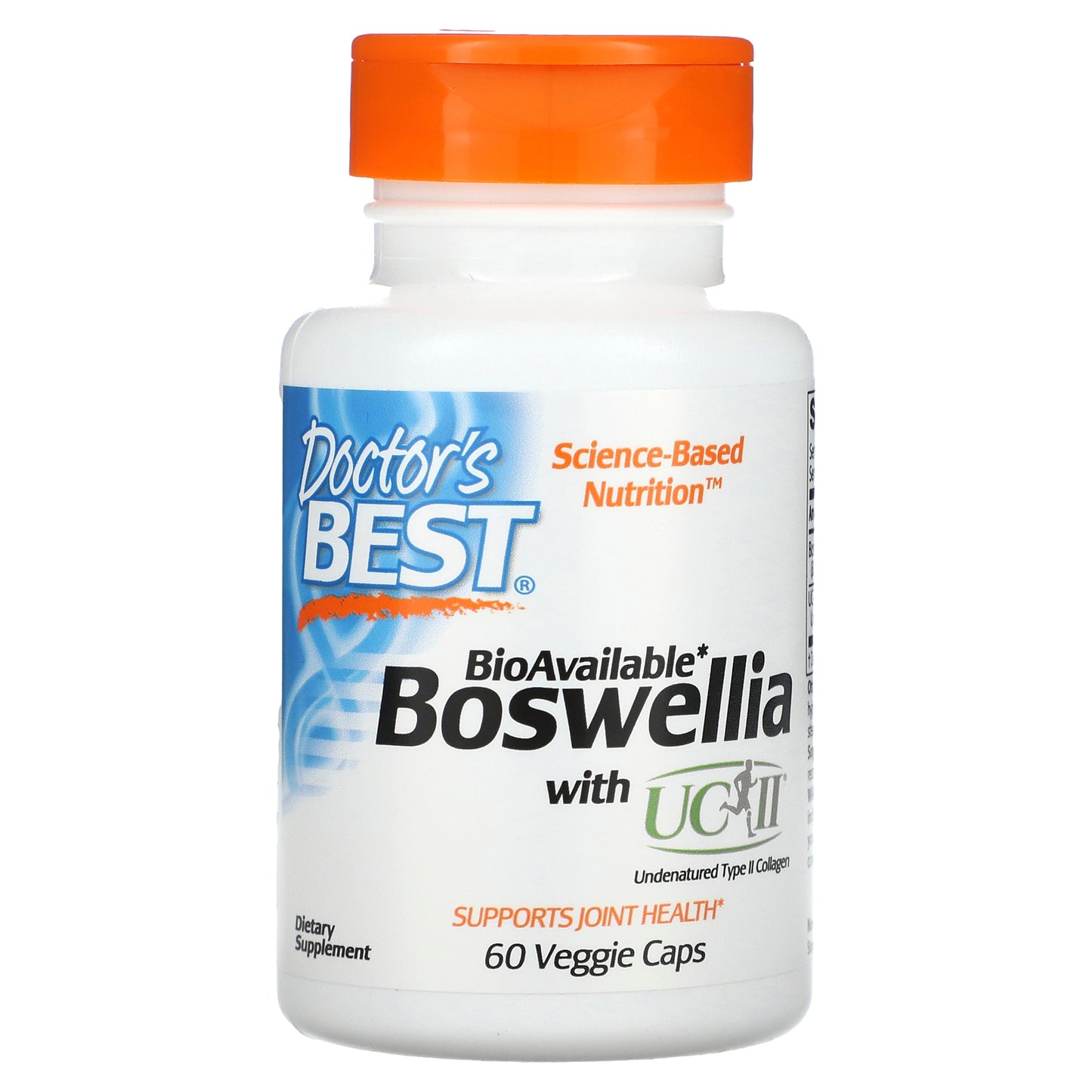 Doctor's Best, Boswellia with UC-II, 60 Veggie Caps