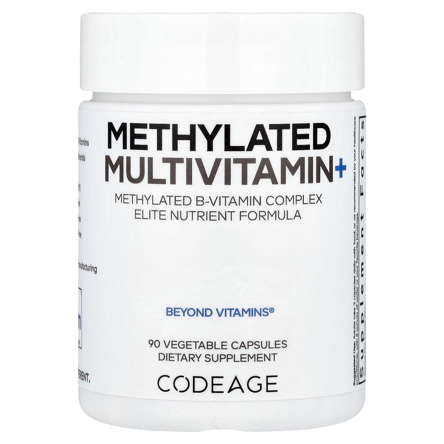 Codeage, Methylated Multivitamin+, 90 Vegetable Capsules