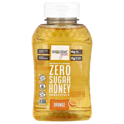 Wholesome Yum, Zero Sugar Honey Substitute, Orange, 11 oz (312 g)