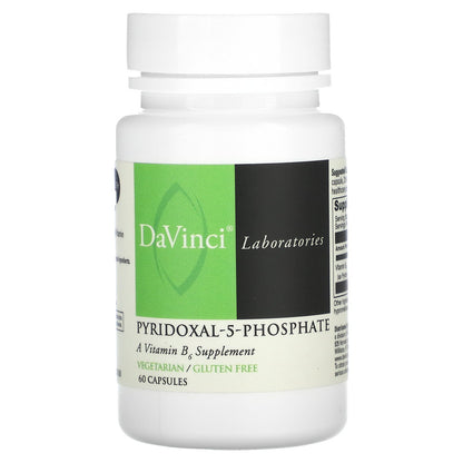 DaVinci Laboratories, Pyridoxal-5-Phosphate, 33.8 mg, 60 Capsules