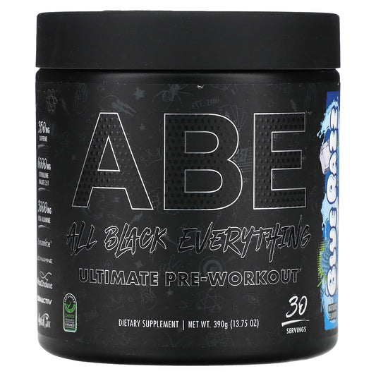 ABE, Ultimate Pre-Workout, Blue Razz, 13.75 oz (390 g)