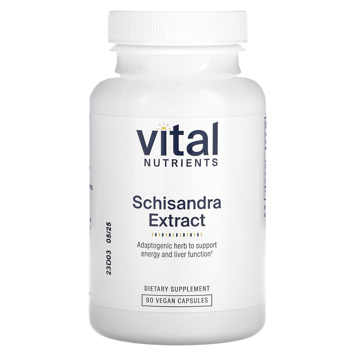 Vital Nutrients, Schisandra Extract, 90 Vegan Capsules (500 mg per Capsule)