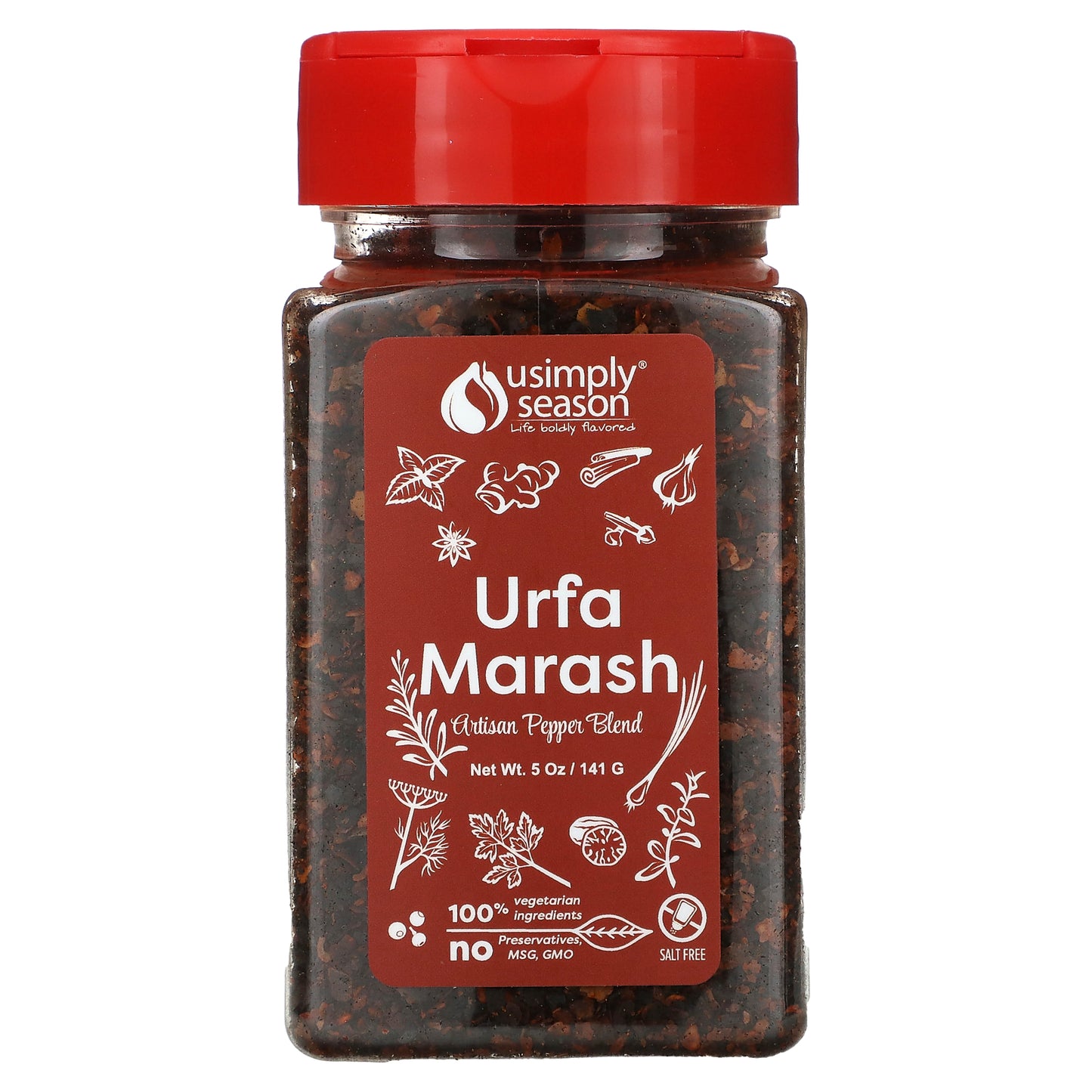 USimplySeason, Artisan Pepper Blend, Urfa Marash, 5 oz (141 g)