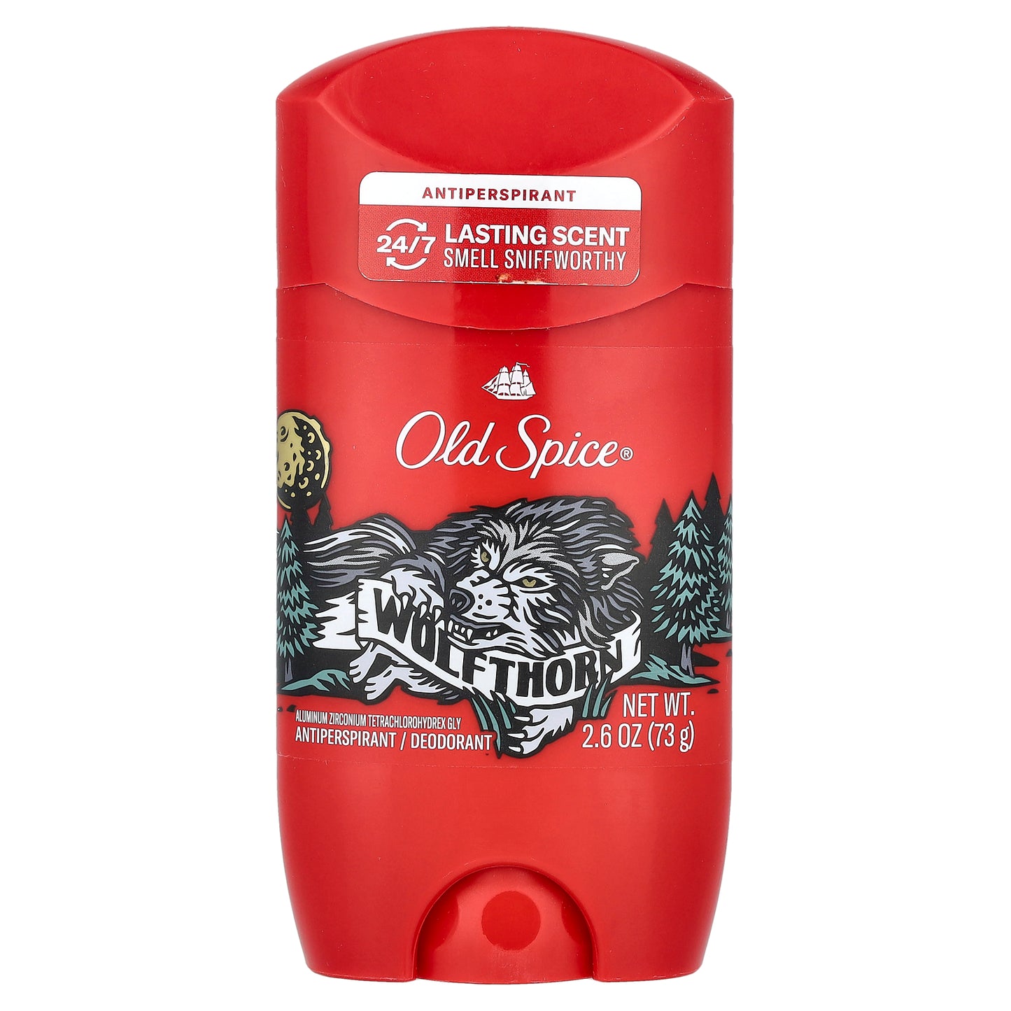 Old Spice, Antiperspirant & Deodorant, Wolfthorn, 2.6 oz (73 g)