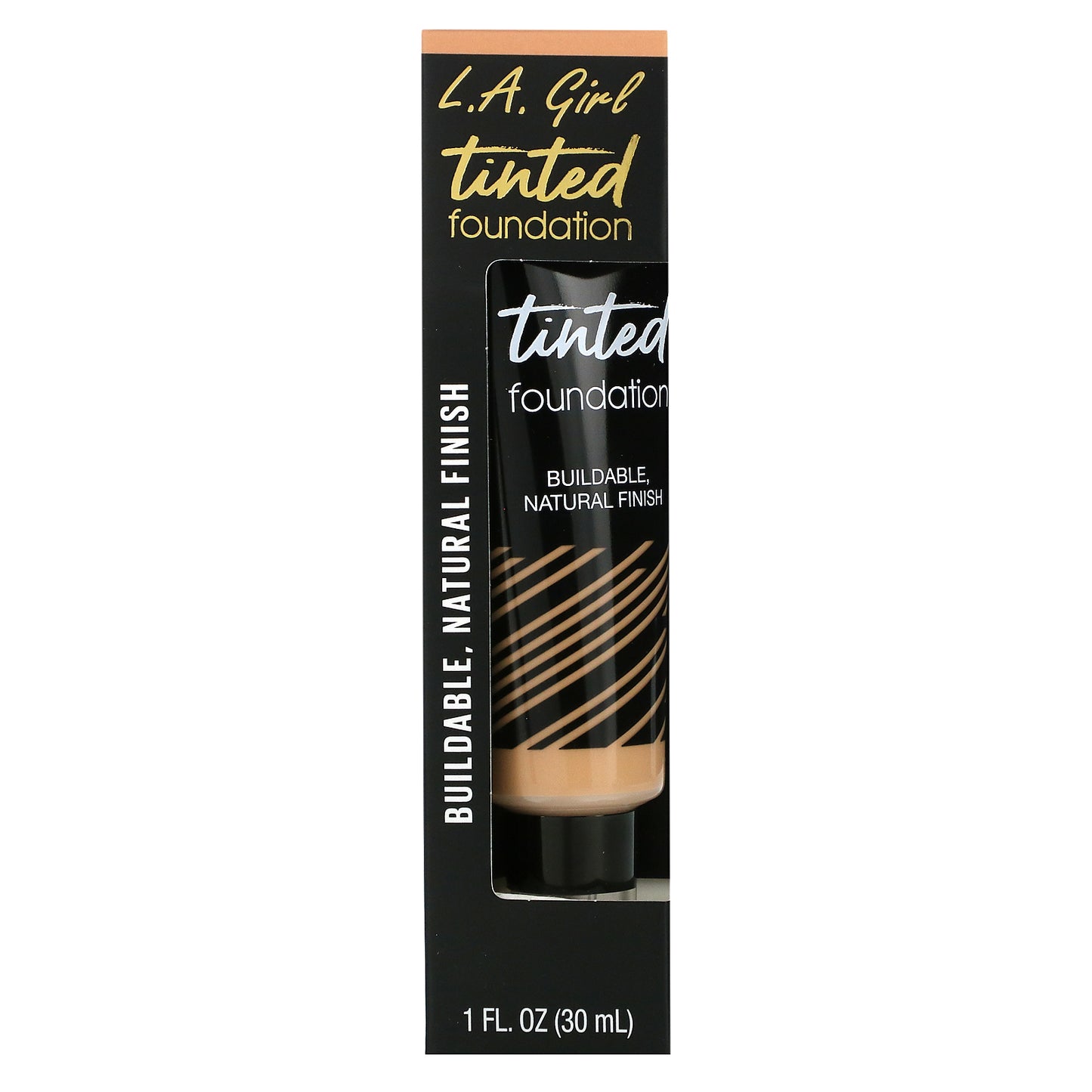 L.A. Girl, Tinted Foundation, Medium Beige, 1 fl oz (30 ml)