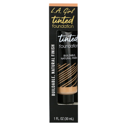 L.A. Girl, Tinted Foundation, Medium Beige, 1 fl oz (30 ml)