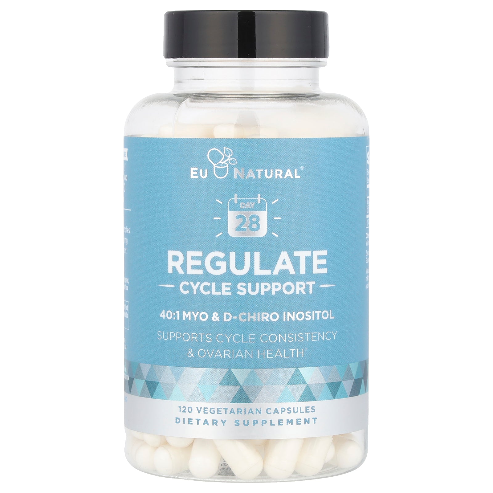 Eu Natural, Regulate, Cycle Support, 120 Vegetarian Capsules