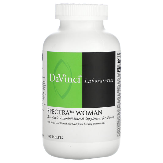 DaVinci Laboratories, Spectra Woman, Multiple Vitamin/Mineral, 240 Tablets