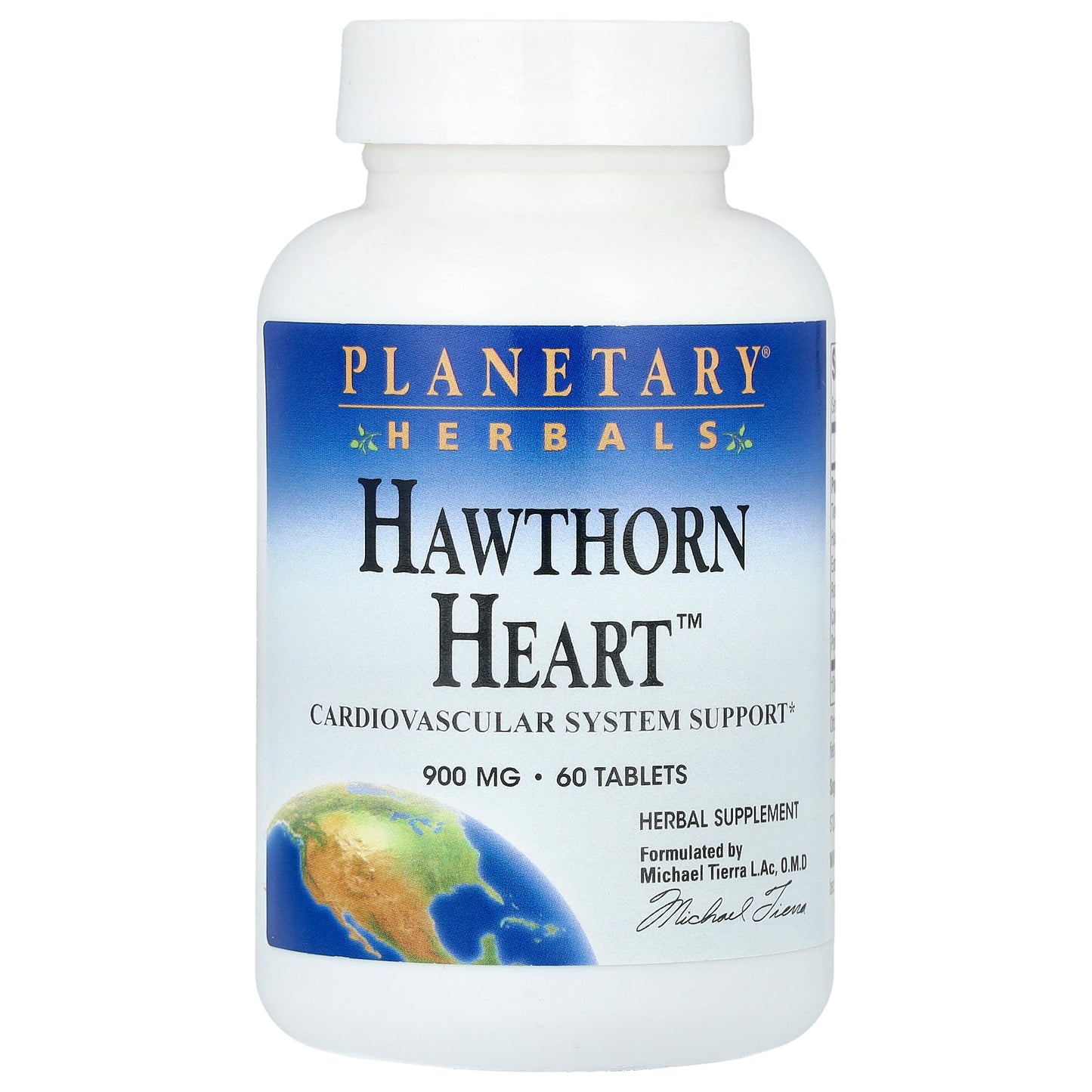 Planetary Herbals, Hawthorn Heart™, 900 mg, 60 Tablets