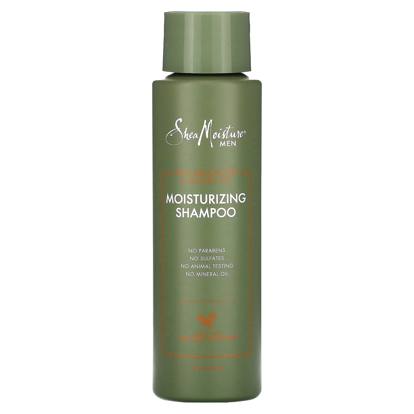 SheaMoisture, Men, Moisturizing Shampoo, Raw Shea Butter & Mafura Oil, 15.8 oz (444 ml)
