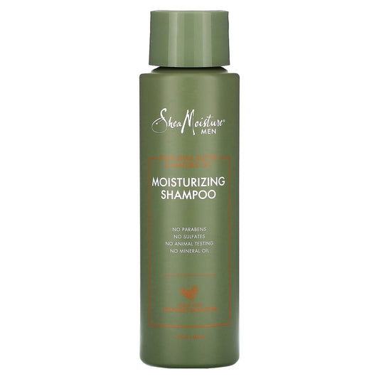 SheaMoisture, Men, Moisturizing Shampoo, Raw Shea Butter & Mafura Oil, 15.8 oz (444 ml)