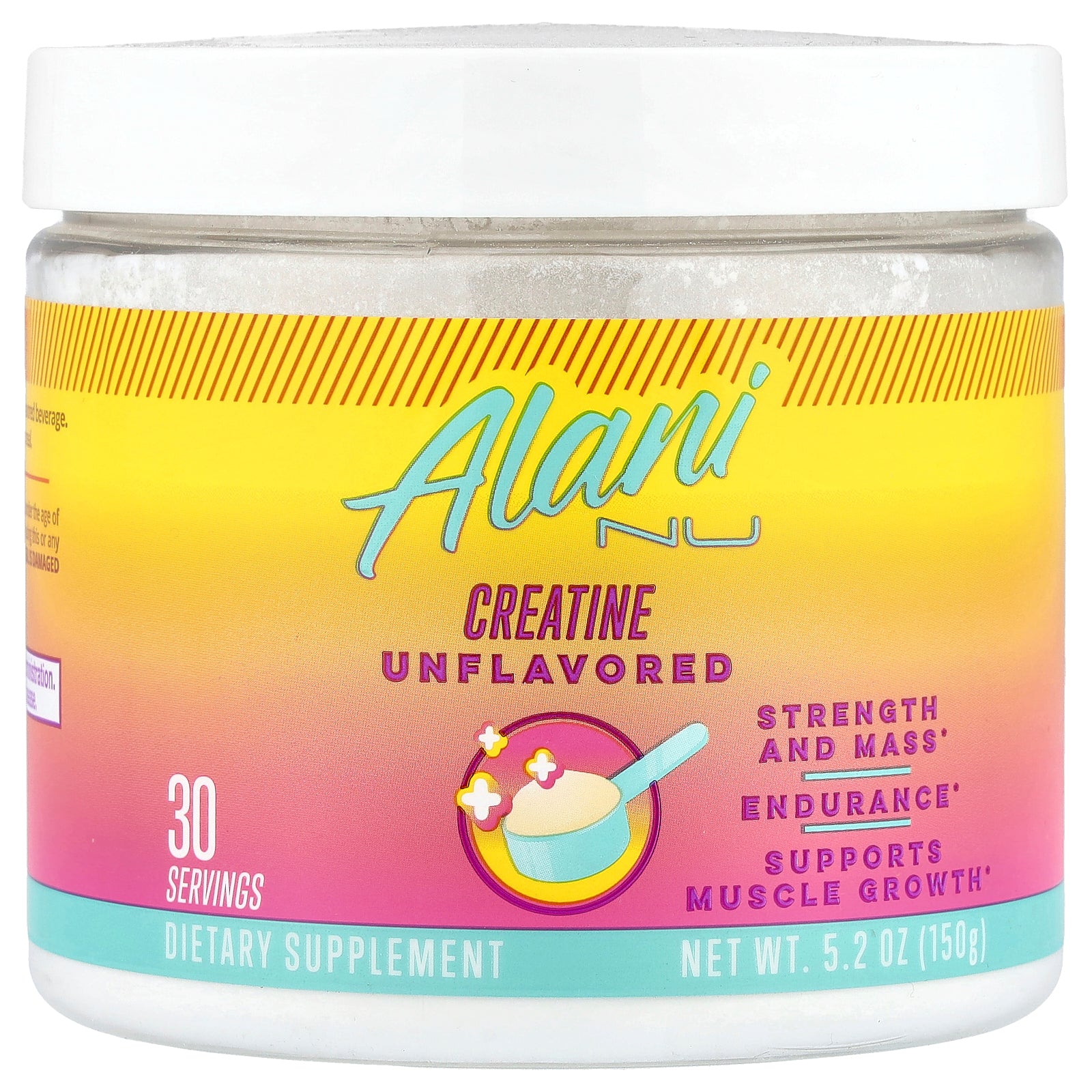 Alani Nu, Creatine, Unflavored, 5.2 oz (150 g)