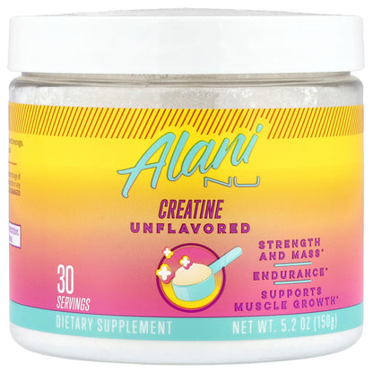 Alani Nu, Creatine, Unflavored, 5.2 oz (150 g)