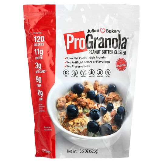 Julian Bakery, Pro Granola, Peanut Butter Cluster, 18.5 oz (526 g)