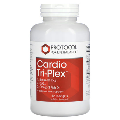 Protocol for Life Balance, Cardio Tri-Plex, 120 Softgels