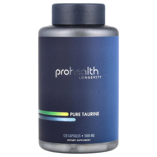 ProHealth Longevity, Pure Taurine, 1,000 mg, 120 Capsules