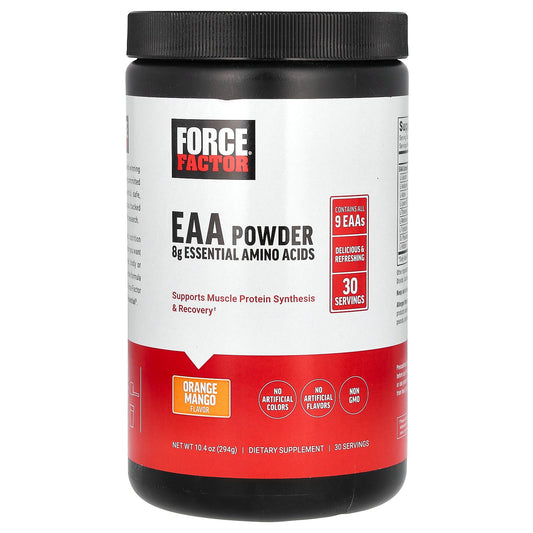 Force Factor, EAA Powder, Orange Mango, 10.4 oz (294 g)