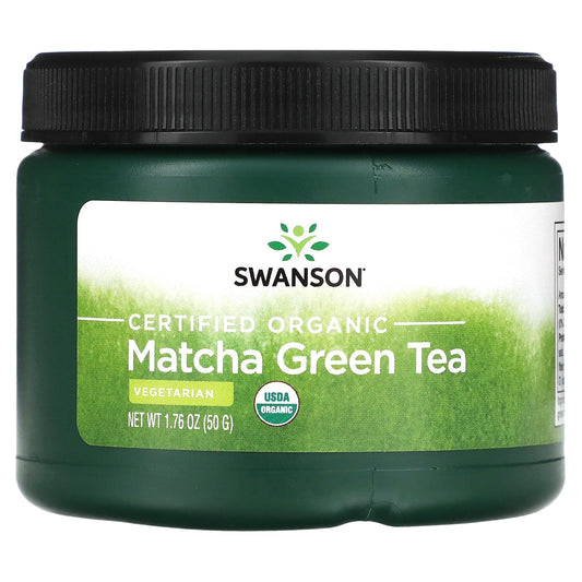 Swanson, Certified Organic Matcha Green Tea, 1.76 oz (50 g)