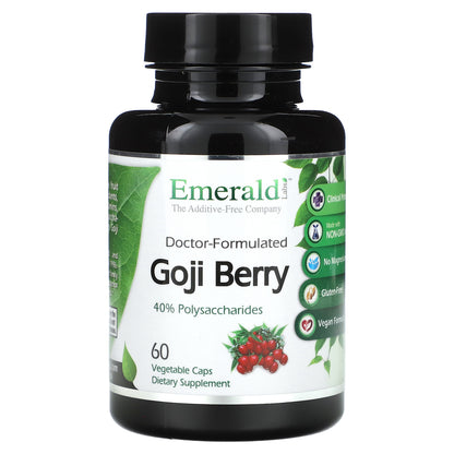 Emerald Laboratories, Goji Berry, 1,500 mg, 60 Vegetable Caps (750 mg per Capsule)