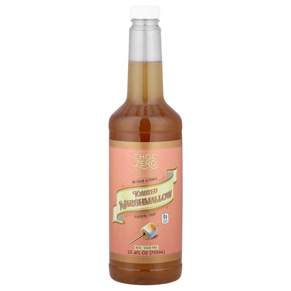 ChocZero, Premium Syrup, Toasted Marshmallow, Sugar Free, 25.4 fl oz (750 ml)